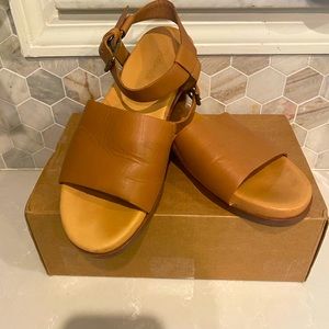 Madewell Tan Leather Sandals